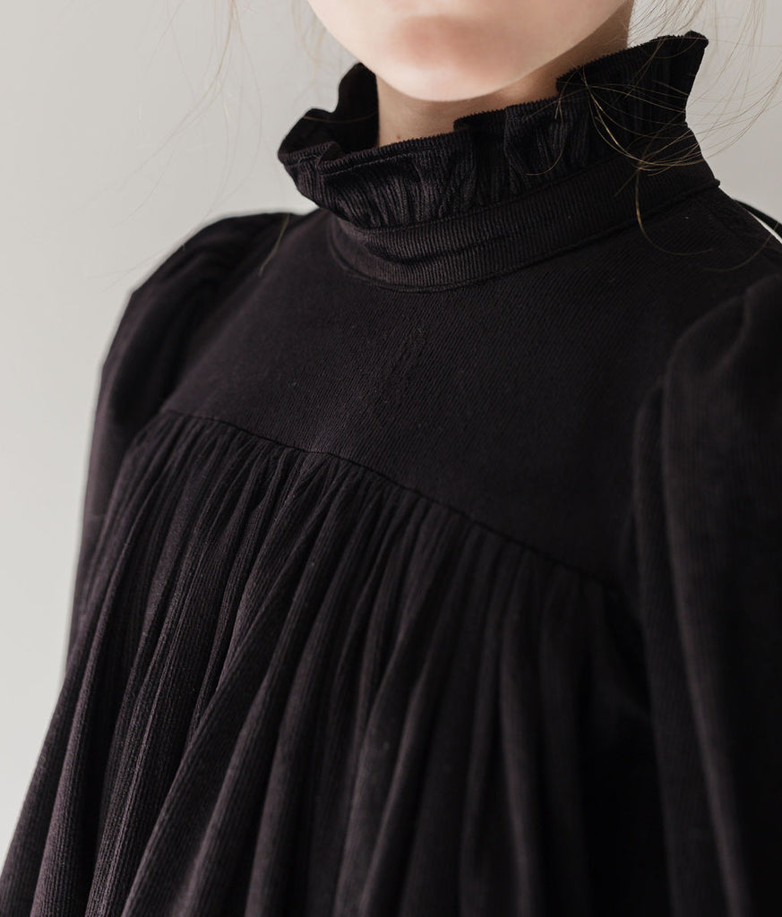 STEPH THE LABEL "L'immagination" Cord Pleat Dress