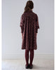 STEPH THE LABEL FALL 2026 Speckle Printed Cord Dress