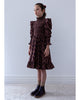 STEPH THE LABEL FALL 2026 Wallpaper Printed Cord Shirred Bodice Dress