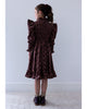STEPH THE LABEL FALL 2026 Wallpaper Printed Cord Shirred Bodice Dress
