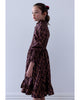 STEPH THE LABEL FALL 2026 Wallpaper Printed Cord Shirred Bodice Dress