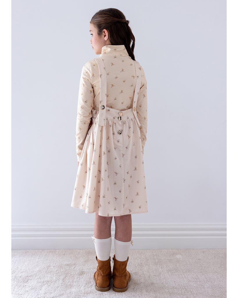 STEPH THE LABEL FALL 2026 Twigg Printed Cord Pinafore