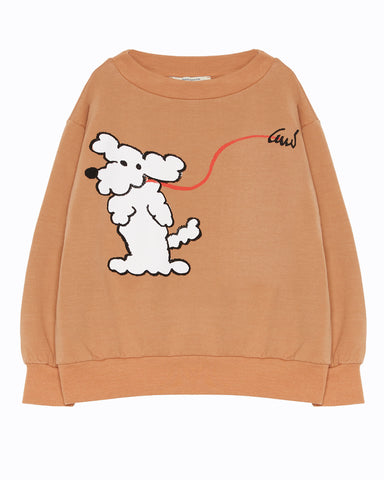 WEEKEND HOUSE KIDS FW23 Dog Sweatshirt Top With Pockets