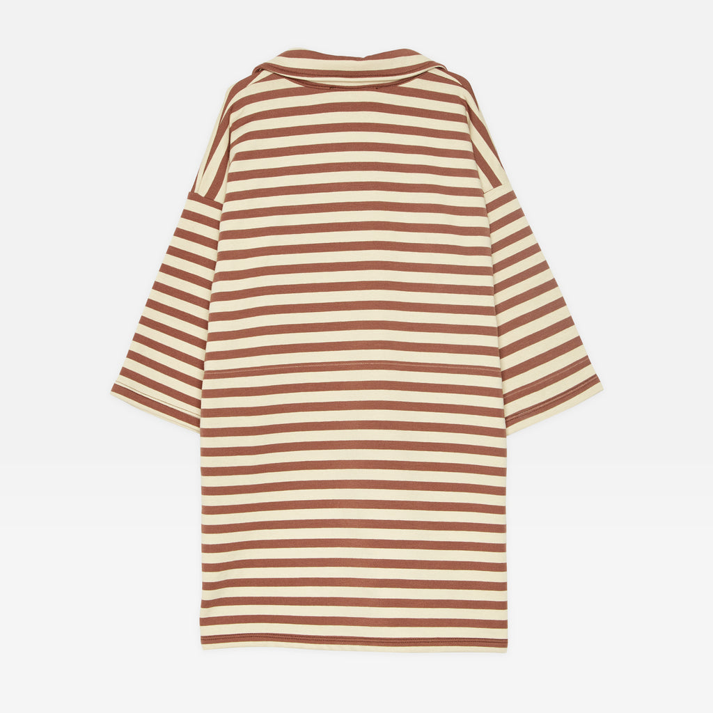 WEEKEND HOUSE KIDS FW23 Dog Stripe Polo Dress