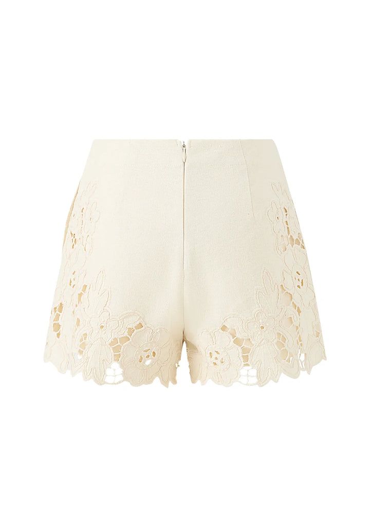 MARLO KIDS Kaitlyn Embroidered Shorts