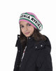 SONIA RYKIEL ENFANT FW23 Pink Logo Beret Hat