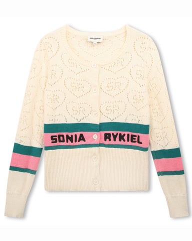 SONIA RYKIEL Open Sleeve Short Sleeve T-shirt Top