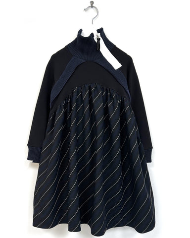 ANJA SCHWERBROCK Jata Classic Blazer in Midnight Stripes