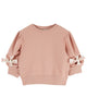EMILE ET IDA FW26 PINK SWEATSHIRT