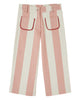 EMILE ET IDA FW26 PINK AND WHITE STRIPED PANTS