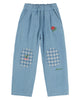 EMILE ET IDA FW26 PANTALON DENIM GENOUILLERE