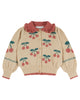 EMILE ET IDA FW26 CHERRY CARDIGAN