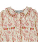 EMILE ET IDA FW26 BEBE FLORAL PUFFEL ROMPER