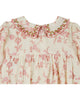 EMILE ET IDA FW26 BEBE FLORAL PUFFEL ROMPER