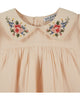 EMILE ET IDA FW26 EMBROIDERED CROSS STITCH DRESS