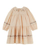 EMILE ET IDA FW26 EMBROIDERED CROSS STITCH DRESS