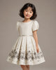 MONNALISA FALL 2026 Monnalisa Brocade Jewel Dress
