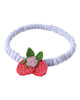 GINGERSNAPS SS26 Baby Junee Headband with Crochet Strawberries and Flowers