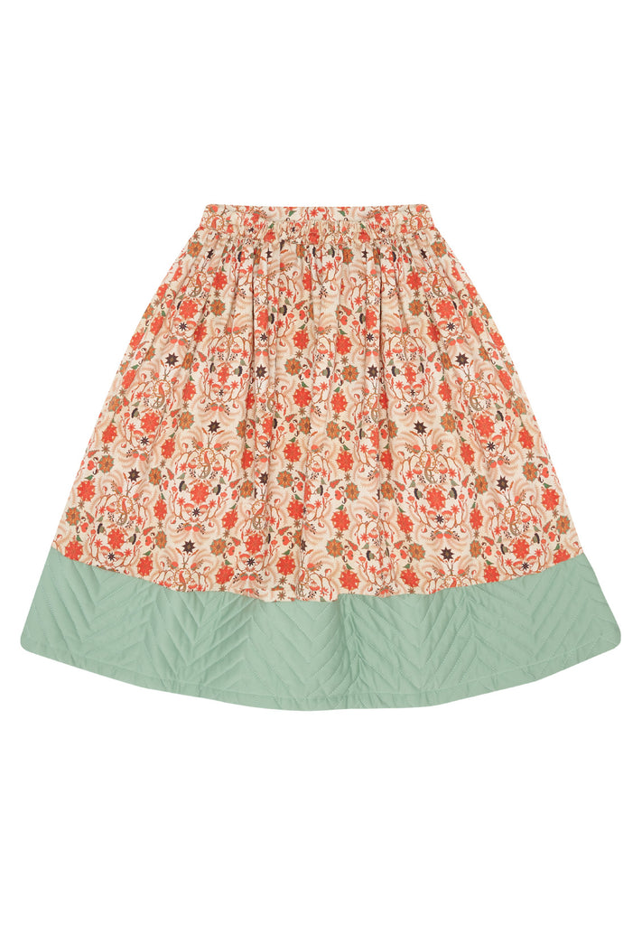 THE MIDDLE DAUGHTER AW23 Ask Around Skirt in Iznik