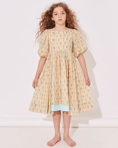 OILILY Spring Summer 2025 DUCKY T-SHIRT DRESS in ABSTRACT CIRCLES