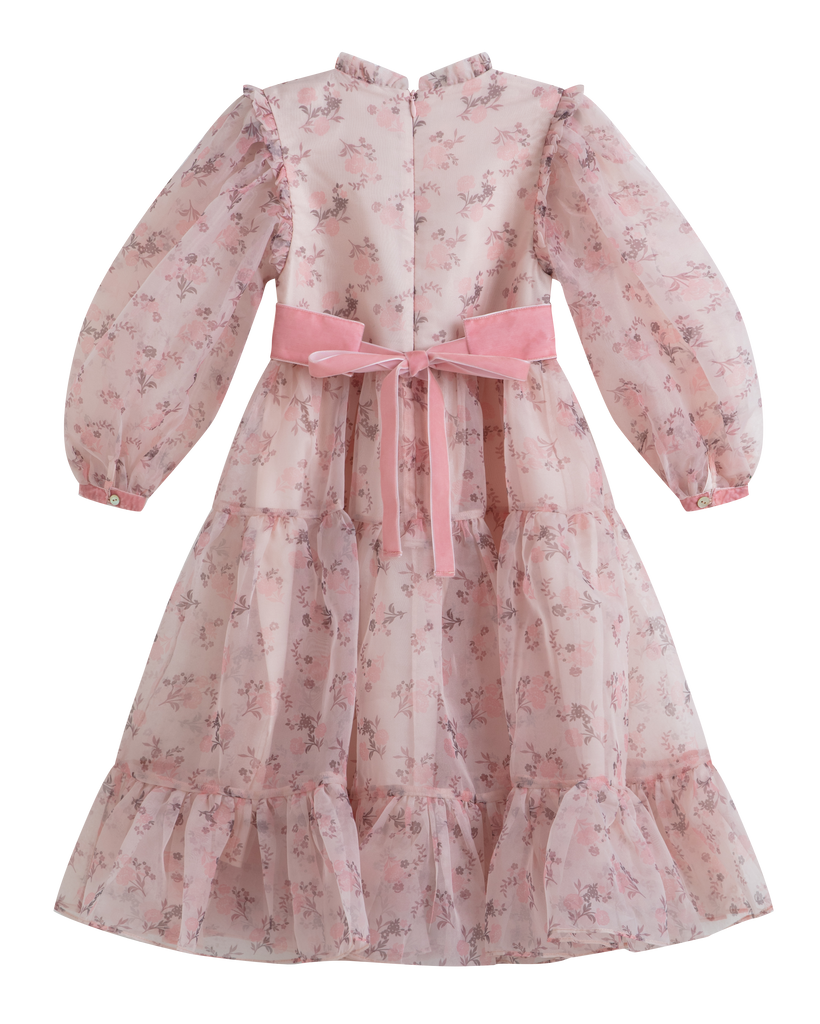 C'ERA UNA VOLTA FALL 2026 "GLIDING THROUGH TIME" Milie Dress Pink Flower