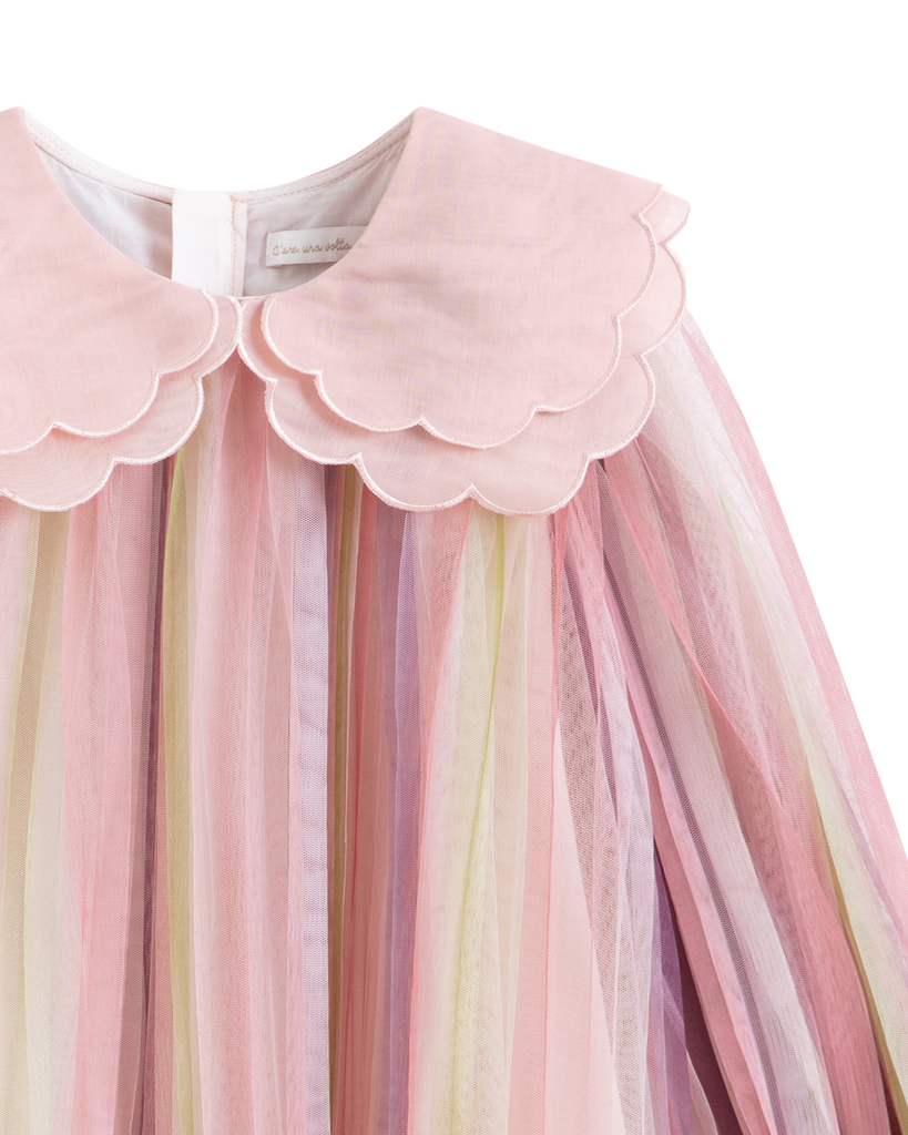 C'ERA UNA VOLTA FALL 2026 "GLIDING THROUGH TIME" Reena Dress Rainbow