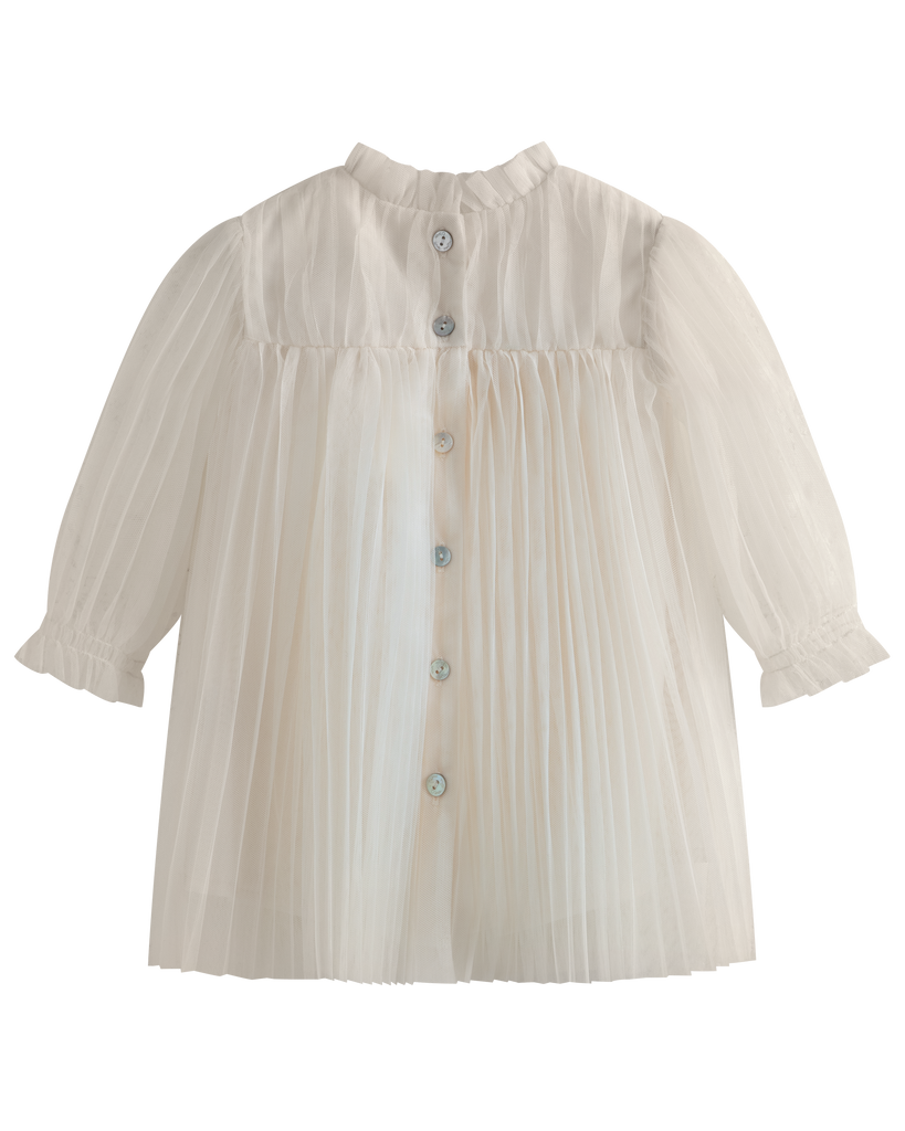 C'ERA UNA VOLTA FALL 2026 "GLIDING THROUGH TIME" Baby Martina Dress Cream