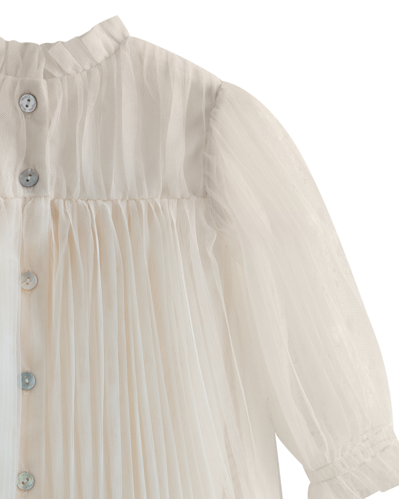 C'ERA UNA VOLTA FALL 2026 "GLIDING THROUGH TIME" Baby Martina Dress Cream