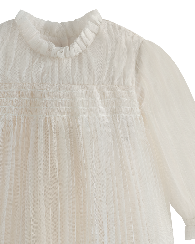 C'ERA UNA VOLTA FALL 2026 "GLIDING THROUGH TIME" Baby Martina Dress Cream