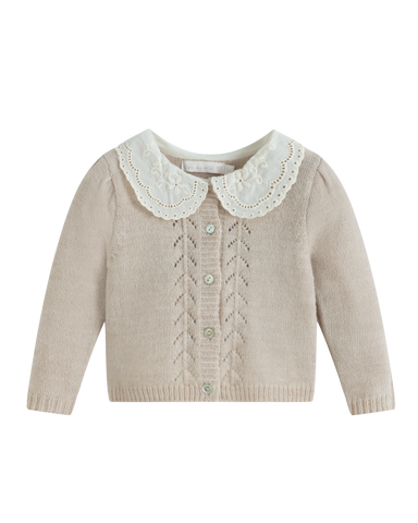MONNALISA FALL 2026 Plush Hooded Jacket