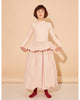 THE MIDDLE DAUGHTER FW25 BIG TIME DRESS in Cats Pink Tongue