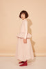 THE MIDDLE DAUGHTER FW25 BIG TIME DRESS in Cats Pink Tongue