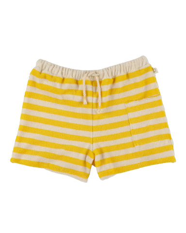 SCOTCH AND SODA SS24 GIRL BELTED STRIPE SEERSUCKER SHORTS