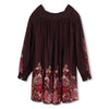 CHLOE FW26 Ceremony Dress Chloe with Floral Border Print