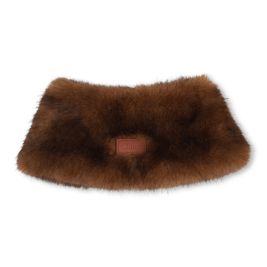 CHLOE FW26 Teddy Fluffy Collar