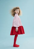 THE MIDDLE DAUGHTER AW23 Double Whammy Dress in Parma Violet and Glacé Cherry
