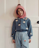 EMILE ET IDA FW26 BLUE SHEEP CARDIGAN