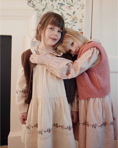 EMILE ET IDA FW26 PINK SWEATSHIRT