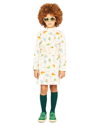 TAO The Animals Observatory Fly T-shirt Dress in Green