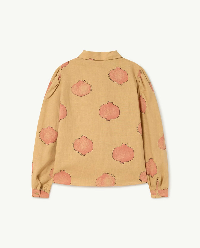 TAO The Animals Observatory FW23 Brown Gadfly Blouse Top