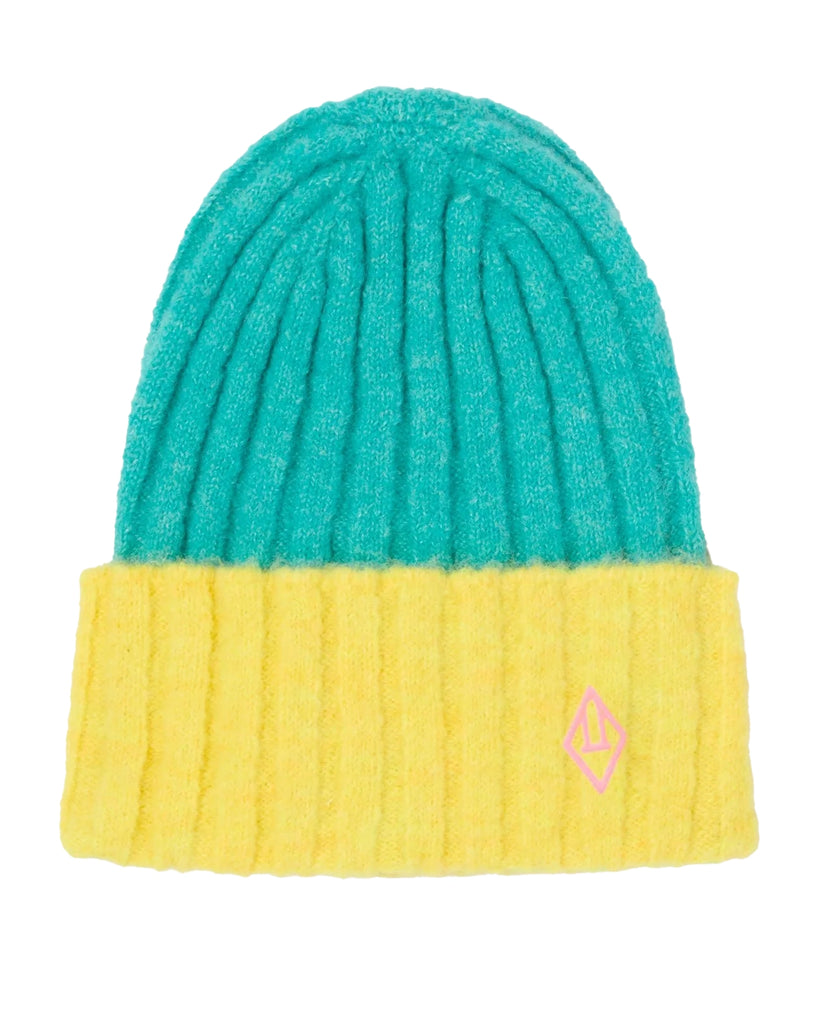 TAO The Animals Observatory FW23 Bicolor Pony Kids Hat in Turquoise