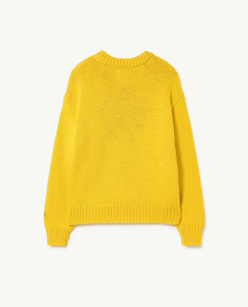 TAO The Animals Observatory FW23 Yellow Flower Bull Sweater