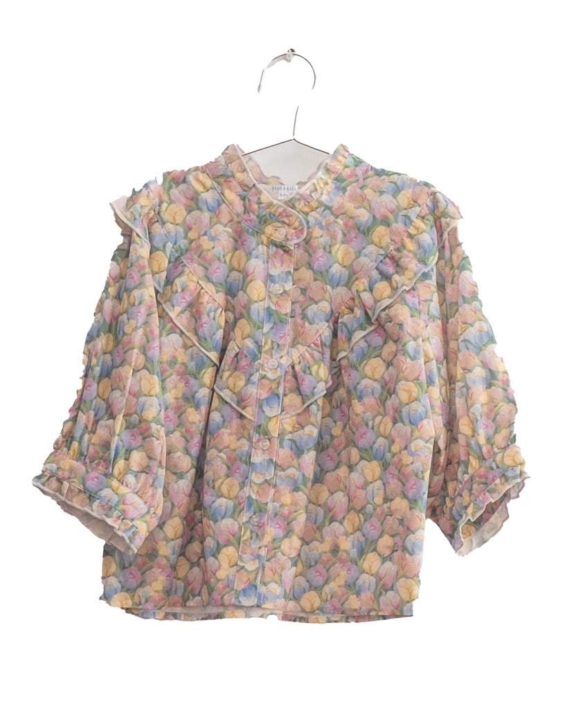 FISH & KIDS SS24 Pastel Flowers Blouse