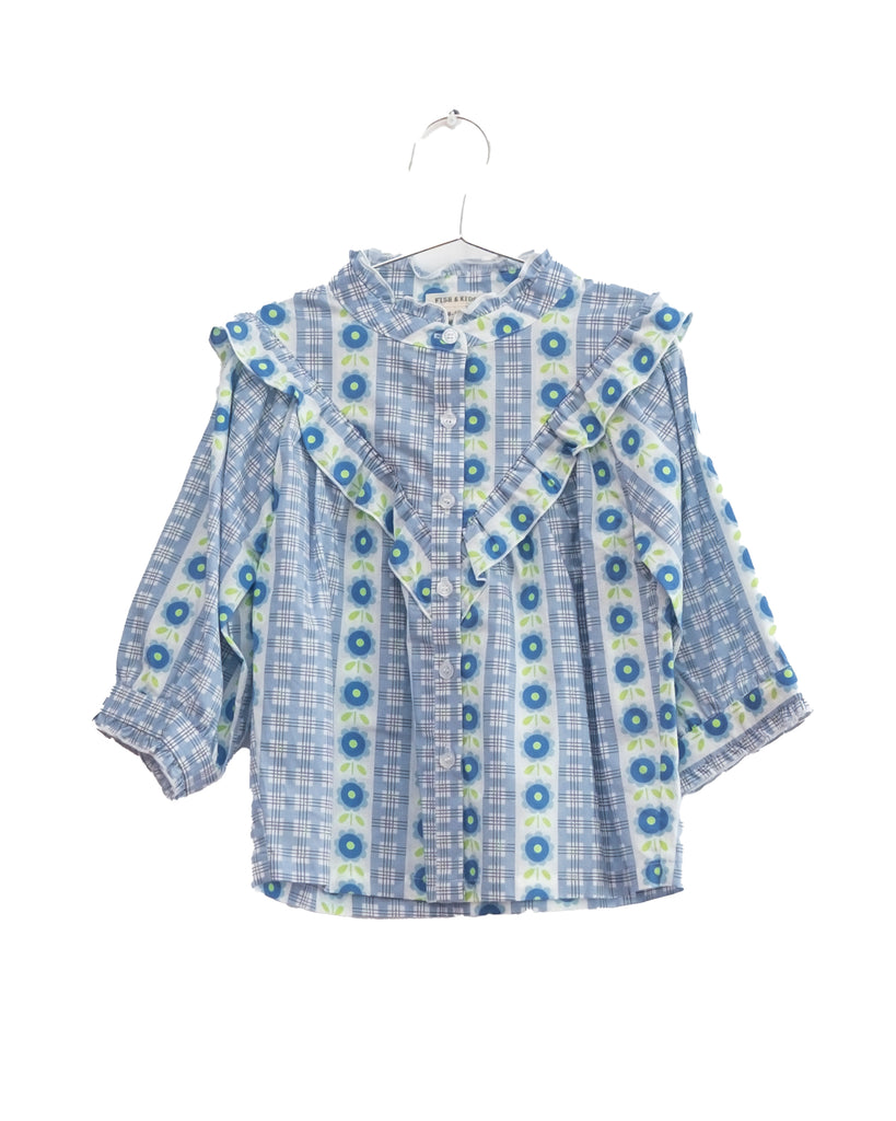 FISH & KIDS SS24 Retro Flowers Blouse