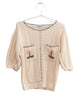 FISH & KIDS SS24 Knit Embroidered Blouse Top