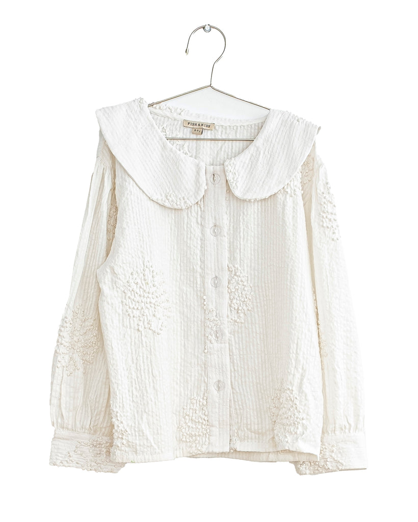 FISH & KIDS FALL 2026 FLOWERS  ROMANTIC BLOUSE