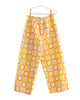 FISH & KIDS FALL 2026 ORANGE FLOWERS RETRO PANTS