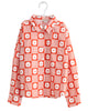 FISH & KIDS FALL 2026 RED FLOWERS RETRO SHIRT