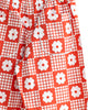 FISH & KIDS FALL 2026 RED FLOWERS RETRO PANTS