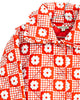 FISH & KIDS FALL 2026 RED FLOWERS RETRO PADDED JACKET